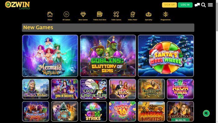 Learn about ozwin casino